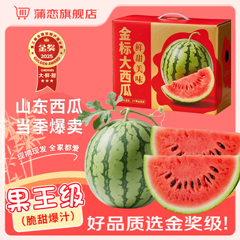 蒲恋 8424麒麟瓜净重8-10斤