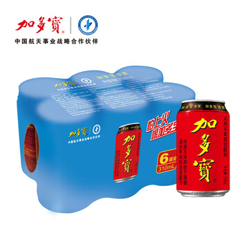 加多宝 凉茶植物饮料  310ml*6罐