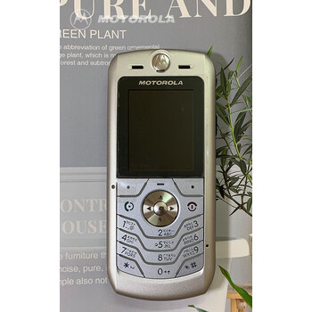 适用motorola/摩托罗拉 l6 经典直板按键情怀复古老人备用移动 黑色