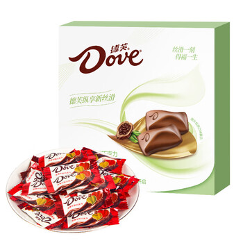 Dove 德芙 丝滑牛奶巧克力4.5g*15粒