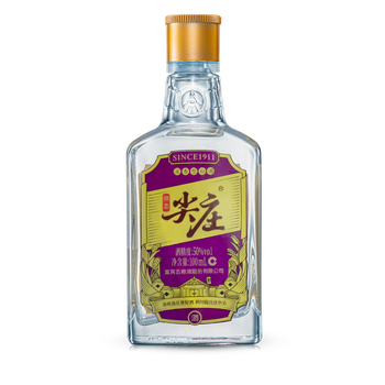尖庄 小庄 紫色款 50%vol 浓香型白酒 100ml 瓶装