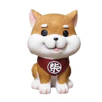 【抖音同款 开学必备】网红款摔不坏搪胶娃娃非石膏娃娃白胚存钱罐玲