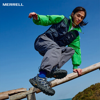 迈乐(Merrell)户外FUSION FRAME SC框子溯溪鞋男女款凉鞋透气防滑MS-03黑银40