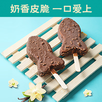 雀巢【任选40支】雀巢雪糍甜筒冰淇淋  飞鱼脆皮多口味自选 香草味飞鱼脆皮1支(55g/支)