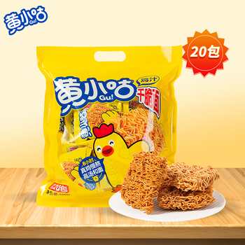 黄小咕 干脆面 鸡汁原味20g*20包（400g）