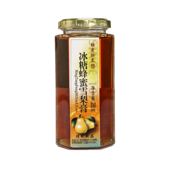 胡庆余堂家的蜂蜜冰糖蜂蜜雪梨膏价格走势!口感甜美,缓解身体不适必备!