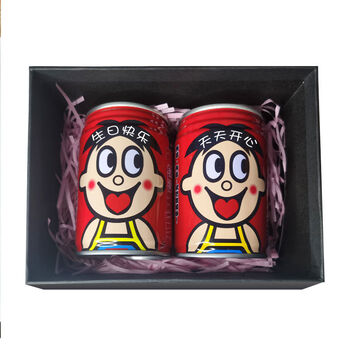 旺仔牛奶定制易拉罐 刻字订婚结婚生日礼物朋友毕业送同学学生全班