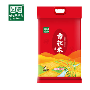 过湾【东北清香稻10kg】大米珍珠米粮油米面新米胚芽米粥米袋装东北米 香软米2.5kgx1袋