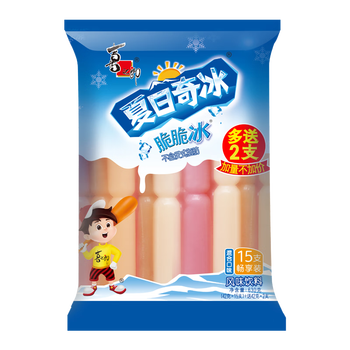 喜之郎 脆脆碎冰棍 42ml*17支 3口味
