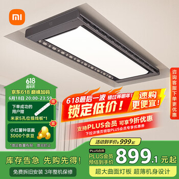米家 MIJIA Pro 智能电动晾衣架 2.2m 极地灰