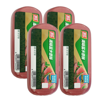双汇(Shuanghui)双汇美味盐水方腿香肠220g烧烤休闲食品 220g*4支