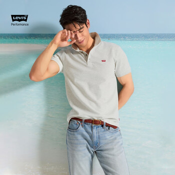 Levi's李维斯冰酷系列25年夏季新款男士经典休闲简约短袖Polo衫