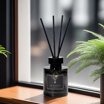 艾慕德无火藤条香薰汽车室内卧室厕所空气清新剂 藤条散香 乌木玫瑰