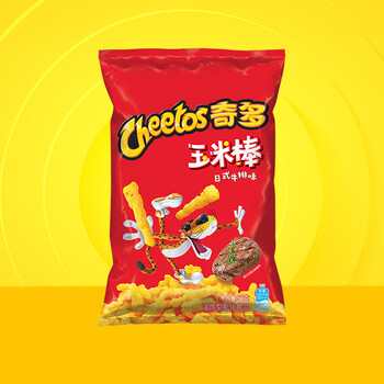 乐事（Lay's） 经典/大波浪/奇多系薯片 玉米棒40g/50g 单袋装办公室休闲零食 【奇多】日式牛排味50克