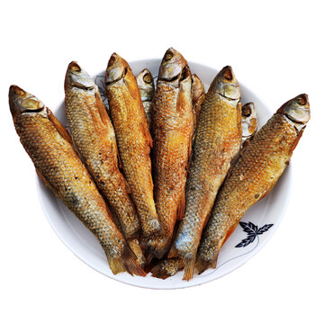干湖南特产烟熏腊鱼火焙鱼手撕淡水小鱼干干货下饭菜 东1江鱼干10斤