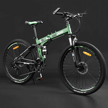 悍马山地自行车 山地自行车折叠男女学生双减震碟刹变速越野十大品牌