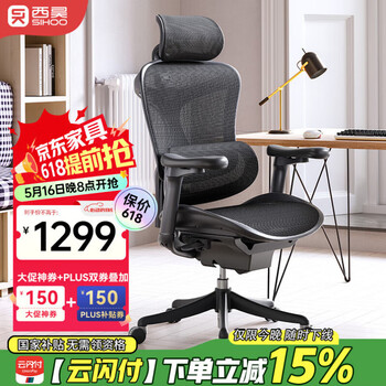 西昊Doro C100/C300人体工学椅电脑椅办公椅子久坐人工力学座椅电竞椅