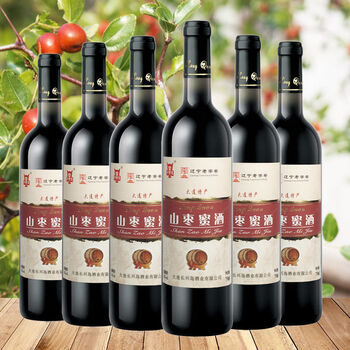 龙泉山枣蜜酒 2瓶装750ml6度女士低度果酒聚会自饮甜酒枣酒 六瓶装