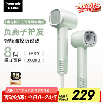 松下 Panasonic EH-NE6L 电吹风 春光绿