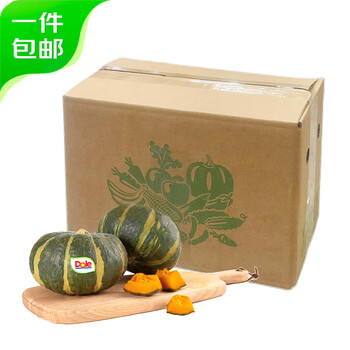 都乐 贝贝南瓜 4.5斤 糖化工艺 粉糯香甜