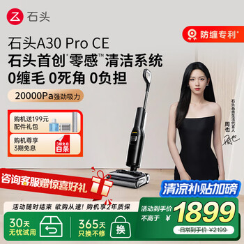 石头 Roborock A30 Pro CE 无线洗地机