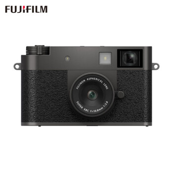 富士 FUJIFILM X half 微单相机 灰色 32mm F2.8 单镜头套装