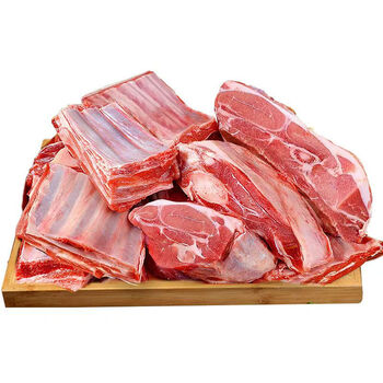 内蒙古手把羊肉新鲜羊排羊腿冷冻全羊切块小块手把羊蝎子原切 精选手把羊肉*1斤（赠送料包）