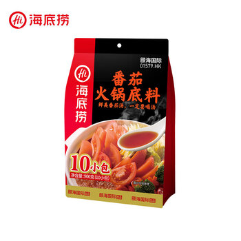 海底捞 火锅底料调味料 家庭聚会 一料多用 番茄底料900g(临期)