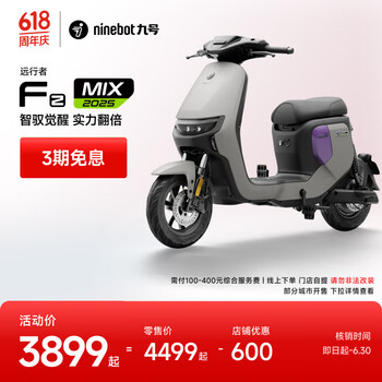 九号 电动Fz MIX 2025智能新国标9号电动自行车 到门店选颜色