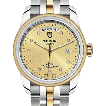 帝舵(tudor) 瑞士手表骏珏星期日历型系列自动机械男士腕表 39mm间金