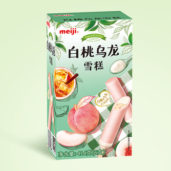 meiji 明治 白桃乌龙雪糕 414g
