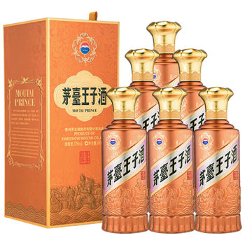 茅台 王子酒 酱香经典（2.0）53度 500ml*6 整箱装（年份随机）