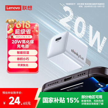 thinkplus 口红电源 20W 白色
