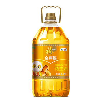 福临门 金阙谣 食用油 浓香压榨一级 花生油6.18L