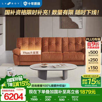 国家补贴：乐至宝 奶油风云朵沙发 双电动660 云中漫步红【7天发】