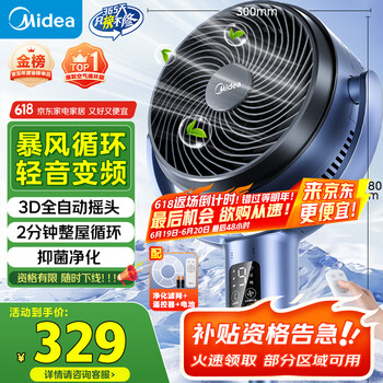 美的 GDG24ZR 循环扇