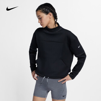 耐克Nike DRI-FIT 女子长袖短款训练上衣AQ0190 AQ0190-010 S【图片价格品牌报价】-京东