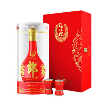 郎酒 红花郎15 53%vol 酱香型白酒 500ml 礼盒装