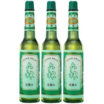 六神驱蚊喷雾花露水清新花香清爽户外便携国货防蚊不叮180ml 【祛痱止痒】195ml*3