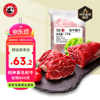 龍江和牛 LONGJIANG WAGYU 和牛腱子肉 1kg