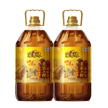 家香味 老家土榨菜籽油6.18L 食用油*2 （折一桶66元）