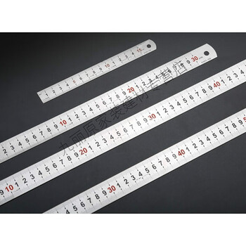 钢尺加厚钢板尺15/30/50/100cm1米2米长铁尺子不锈钢直尺刻度 60cm 钢