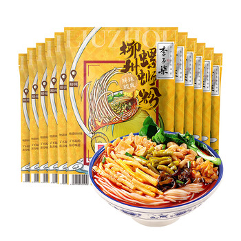 李子柒螺蛳粉330g*11袋(水煮型)广西柳州特产方便速食米粉米线夜宵零食