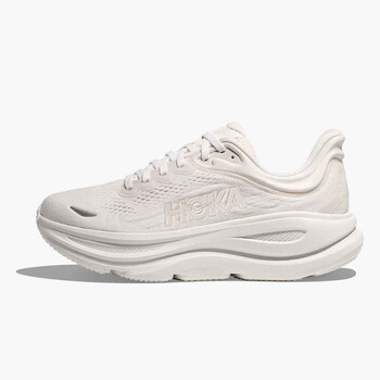 HOKA男鞋Bondi 9 邦代9舒适缓震跑步鞋1162011-WWH 白色 45