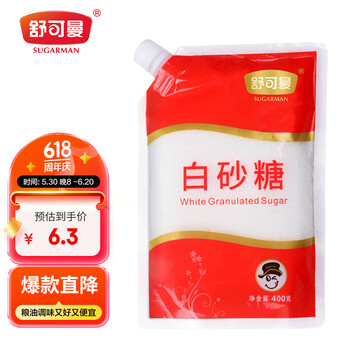 舒可曼 白砂糖 400g