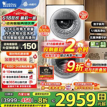 小天鹅 滚筒洗衣机 TGG13E 13公斤