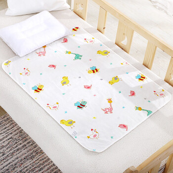 新生婴儿儿隔尿垫可水洗棉透气防水幼儿园儿童宝宝小孩大号大 小鸡