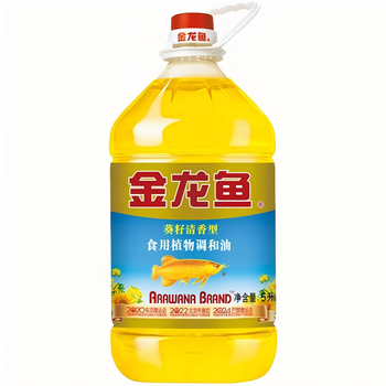 金龙鱼 葵花籽调和油5L5月27日产葵花籽油清香型食用油植物油 葵花籽油：1桶5L