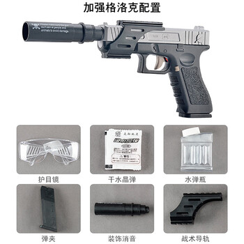 (京东优选)awm儿童绝地吃鸡求生玩具枪98k可发射水蛋玩具格洛克18可
