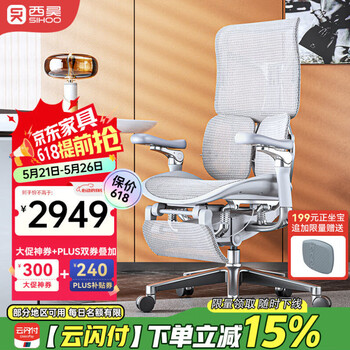 西昊Doro S300二代 人体工学椅电脑椅家用办公椅子人工力学座椅电竞椅